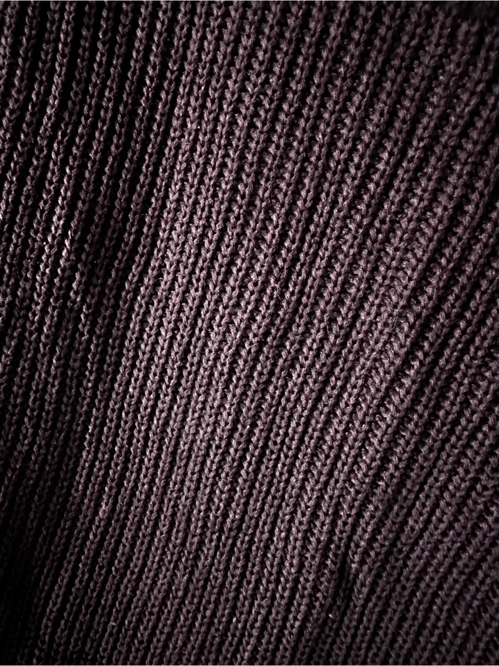 Pact Women's Purple Thistle Heather Sweater Poncho OS - Picture 7 of 8
